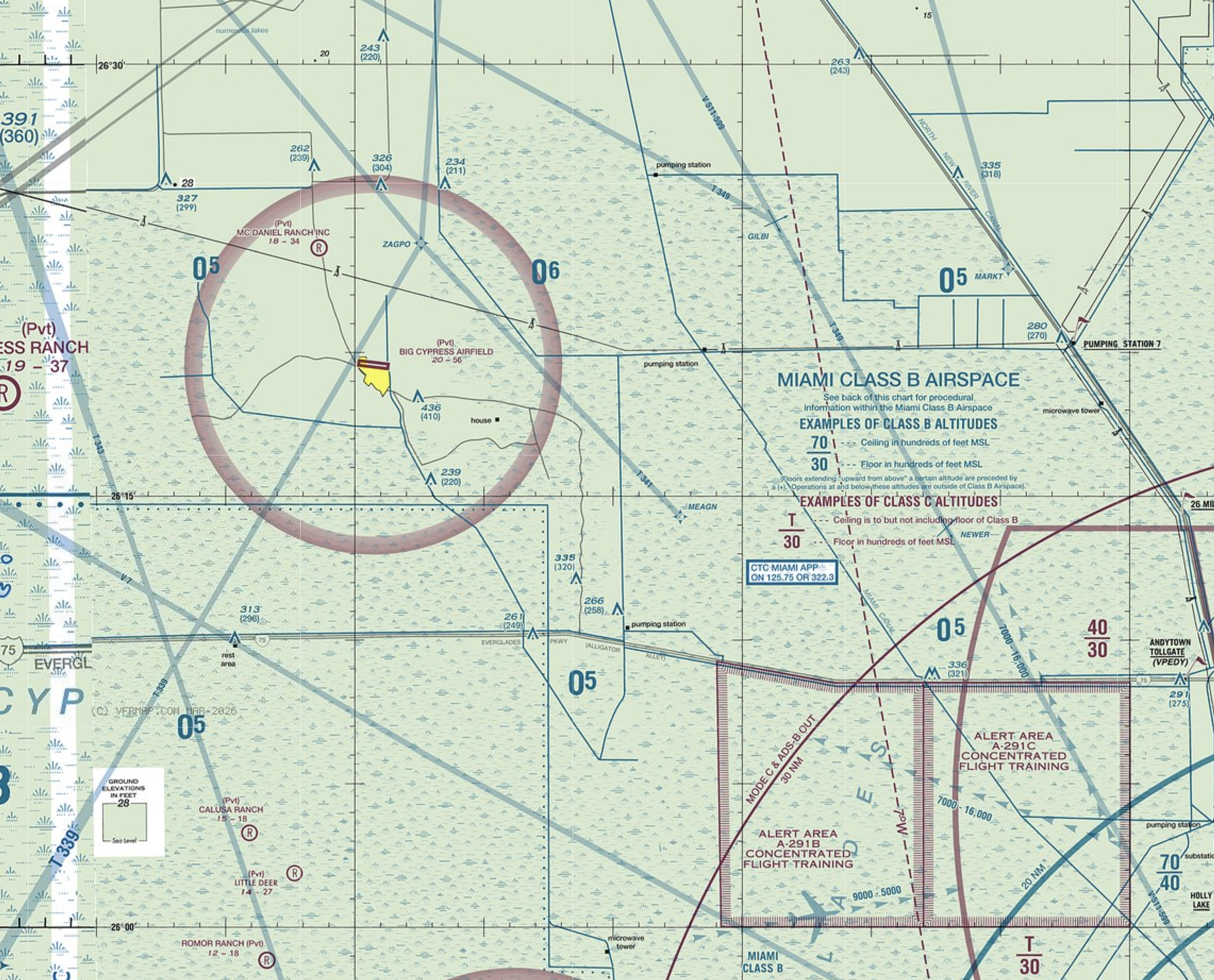 Magenta vignette marking a 700-foot Class E floor. Below that altitude the airspace is Class G.